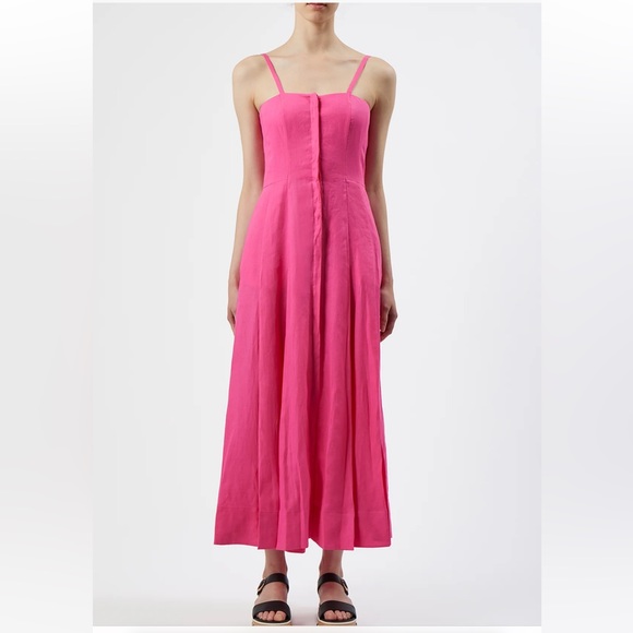 Gabriela Hearst Margritte Dress in Linen